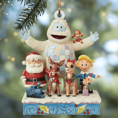 The Merry Santa Mica Ornament NCU0TL037