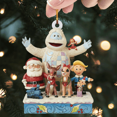 The Merry Santa Mica Ornament NCU0TL037