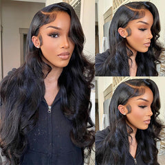 Body Wave 13x4 & 13x6 Lace Front Wig Pre-Plucked Natural Hairline