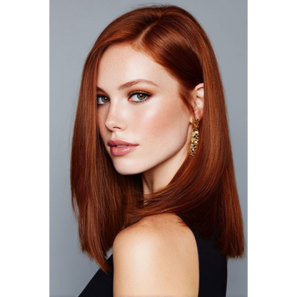 Straight Hair Topper for Crown Thinning – Natural Coverage at the Crown