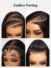 100% Human Hair Water Wave Wig 5x5 | Natural Look, Soft & Full