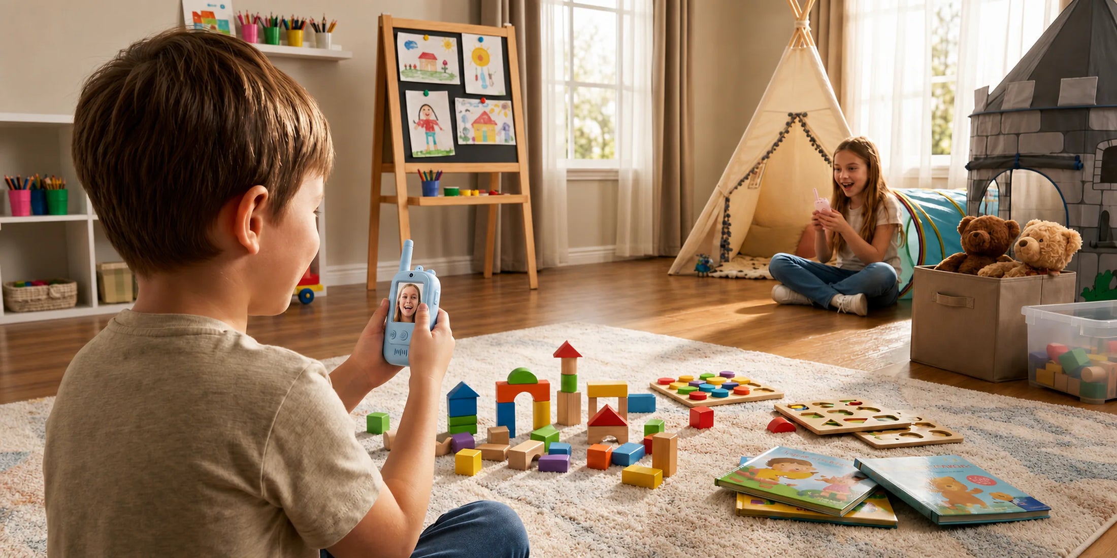 Kids playing