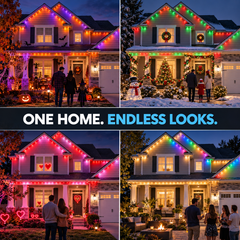 WiFi and Bluetooth Connected Smart Color-Changing LED Permanent Outdoor Lights🎁