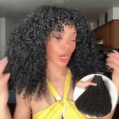 Too Easy Texture™ Kinky Curly 100% Virgin Human Hair Bundles 1pc / 3pcs - Limited Time Offer