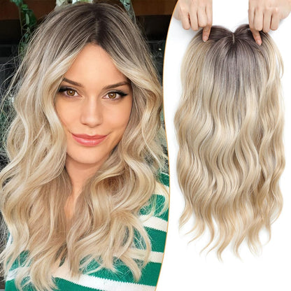 🔥 Final Hours –🌷2026 New Lightweight & Breathable Wavy Hair Topper