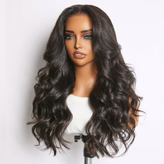 All-Day Comfort™ PartingMax 7x6 HD Lace Glueless Wig Soft Loose Wave Human Hair Wig Pre-Cut Lace - US Only