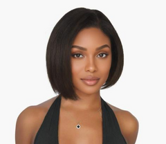 13X6 Glueless Kinky Bob 9" Lace Front Wig