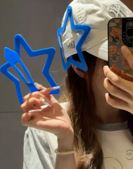Oversized Hollow Star Hair Clip