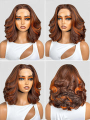 Custom Wig | PreMax 180% Density 12 Inch 5x5 Closure HD Lace Custom Wig Pre-cut Lace