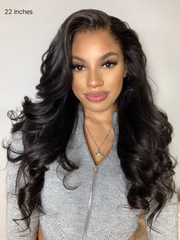 All-Day Comfort™ Wig PartingMax Glueless 7x6 Closure HD Lace Loose Body Wave Long Wig Pre-Cut Lace