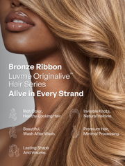 Originalive™ Hair 180% / 250% Density Honey Blonde Highlight Loose Wave Glueless 13x6 HD Lace Front Wig Pre-Cut Lace Flexi-Fit Drawstring Cap