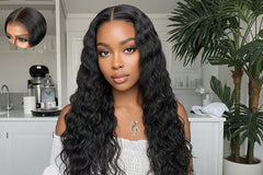 100% Human Hair Water Wave Wig 5x5 | Natural Look, Soft & Full