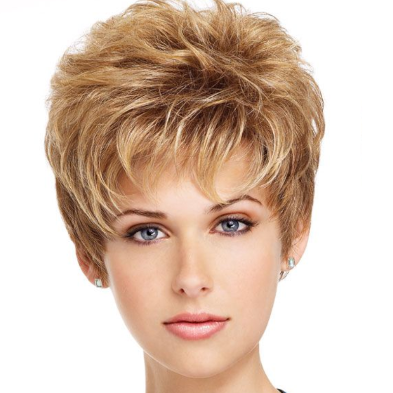 Hot Sale Short Hair Topper for Thinning Hair – Natural Look, Easy Clip-In