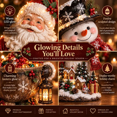 💯🎄 Christmas Sale – 49% OFF ✨ Lighted Christmas Candy Bowl Collection – 5 Festive Holiday Designs