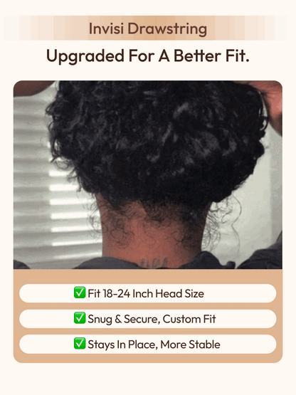 13x4 Pre-Cut Lace Beach-Ready 2-In-1 Straight To Water Wave Glueless 100% Human Hair Wig