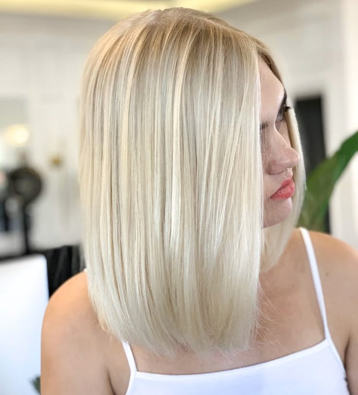 Straight Hair Topper for Crown Thinning – Natural Coverage at the Crown