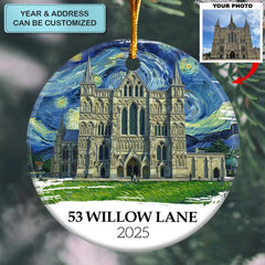 Where Faith Is - Ceramic Ornament - Christmas Gift For Churchgoers, Parishioners AGP0DH114
