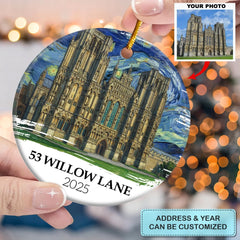 Where Faith Is - Ceramic Ornament - Christmas Gift For Churchgoers, Parishioners AGP0DH114
