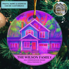 Home Of Light - Ceramic Ornament - Christmas Gift For Family Members - AGP0QQ049