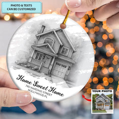 The Heart We Built - Ceramic Ornament - Christmas Gift For Family Members - AGP0QQ051