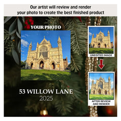 Where Faith Is V2 - Ceramic Ornament - Christmas Gift For Churchgoers, Parishioners AGP0DH116