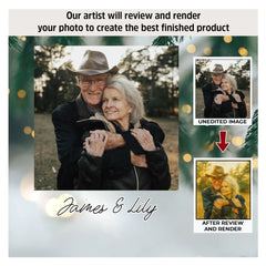 Better Together - Ceramic Ornament - Christmas Gift For Couple, Boyfriend, Girlfriend, Wife, Husband AGP0NL069