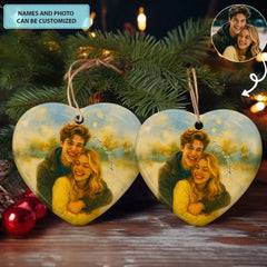Better Together - Ceramic Ornament - Christmas Gift For Couple, Boyfriend, Girlfriend, Wife, Husband AGP0NL069