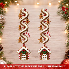 Christmas Spin Family - Personalized Custom Shape Mica Ornament - Christmas Gift For Family
