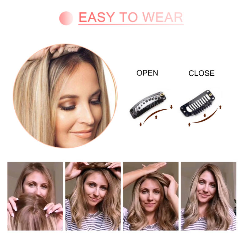 🔥 Final Hours –🌷2026 New Lightweight & Breathable Wavy Hair Topper