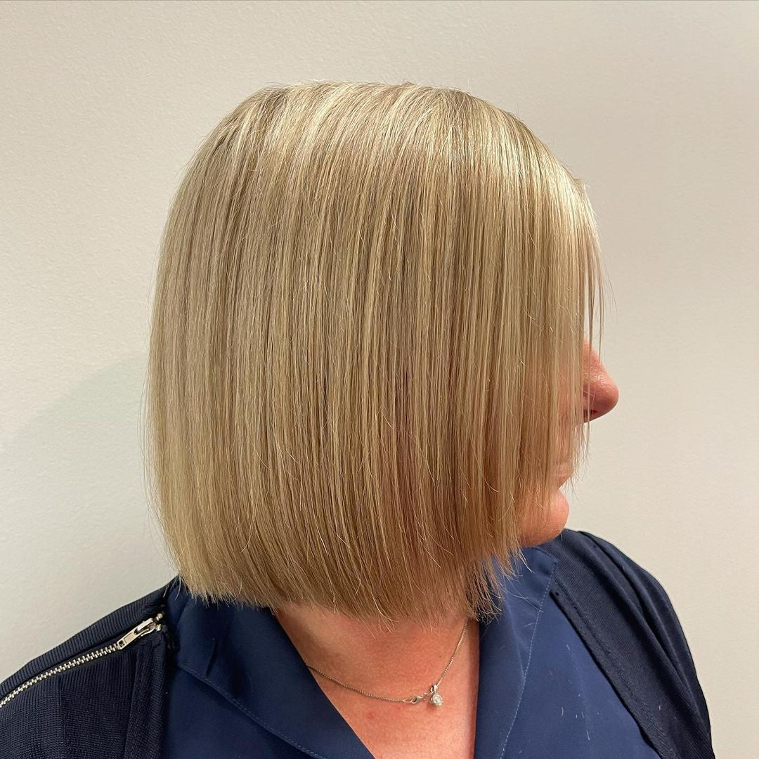 Straight Hair Topper for Crown Thinning – Natural Coverage at the Crown