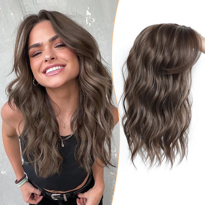 🔥 Final Hours –🌷2026 New Lightweight & Breathable Wavy Hair Topper