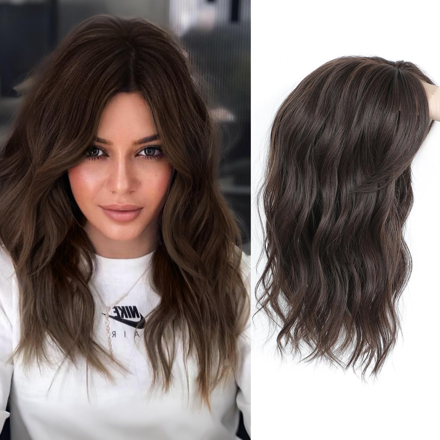 🔥 Final Hours –🌷2026 New Lightweight & Breathable Wavy Hair Topper