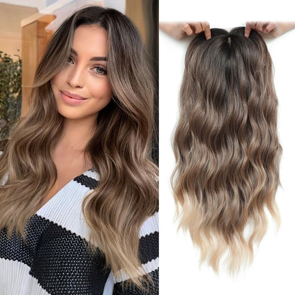🔥 Final Hours –🌷2026 New Lightweight & Breathable Wavy Hair Topper