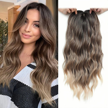 🔥 Final Hours –🌷2026 New Lightweight & Breathable Wavy Hair Topper
