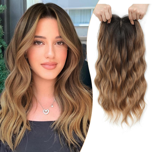 🔥 Final Hours –🌷2026 New Lightweight & Breathable Wavy Hair Topper