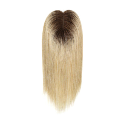4.5x5-inch Durable Lace Hair Toppers 12" Human Hair Pieces for Women
