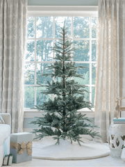 9' King Noble Fir Artificial Christmas Tree with 700 Warm White LED Lights