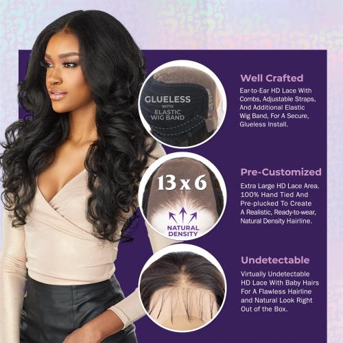 13x6 HD lace front wig product image