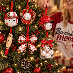 Baseball Mom Ornament Gift Set NCU0HT144