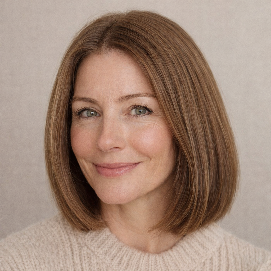 Straight Hair Topper for Crown Thinning – Natural Coverage at the Crown