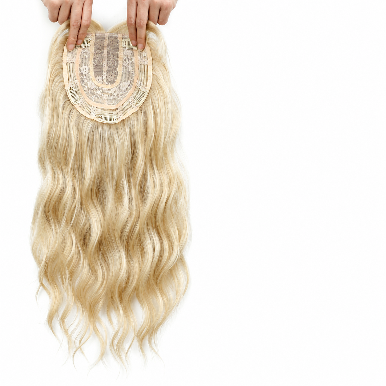 🔥 Final Hours –🌷2026 New Lightweight & Breathable Wavy Hair Topper