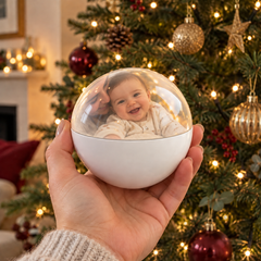 Baby memory inside the ornament