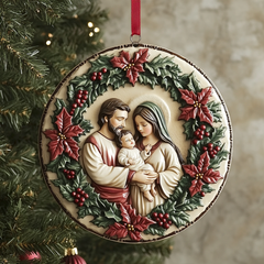 Christmas Serenity Mica Ornament NCU0TL069