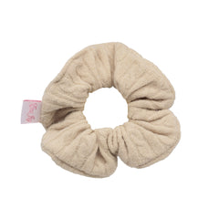 Cozy Scrunchie in Oat Latte Knit