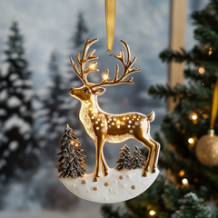 Frosted Elegance Mica Ornament NCU0VH026
