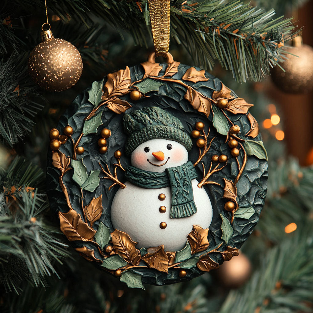Frosted Joy Mica Ornament NCU0PT092