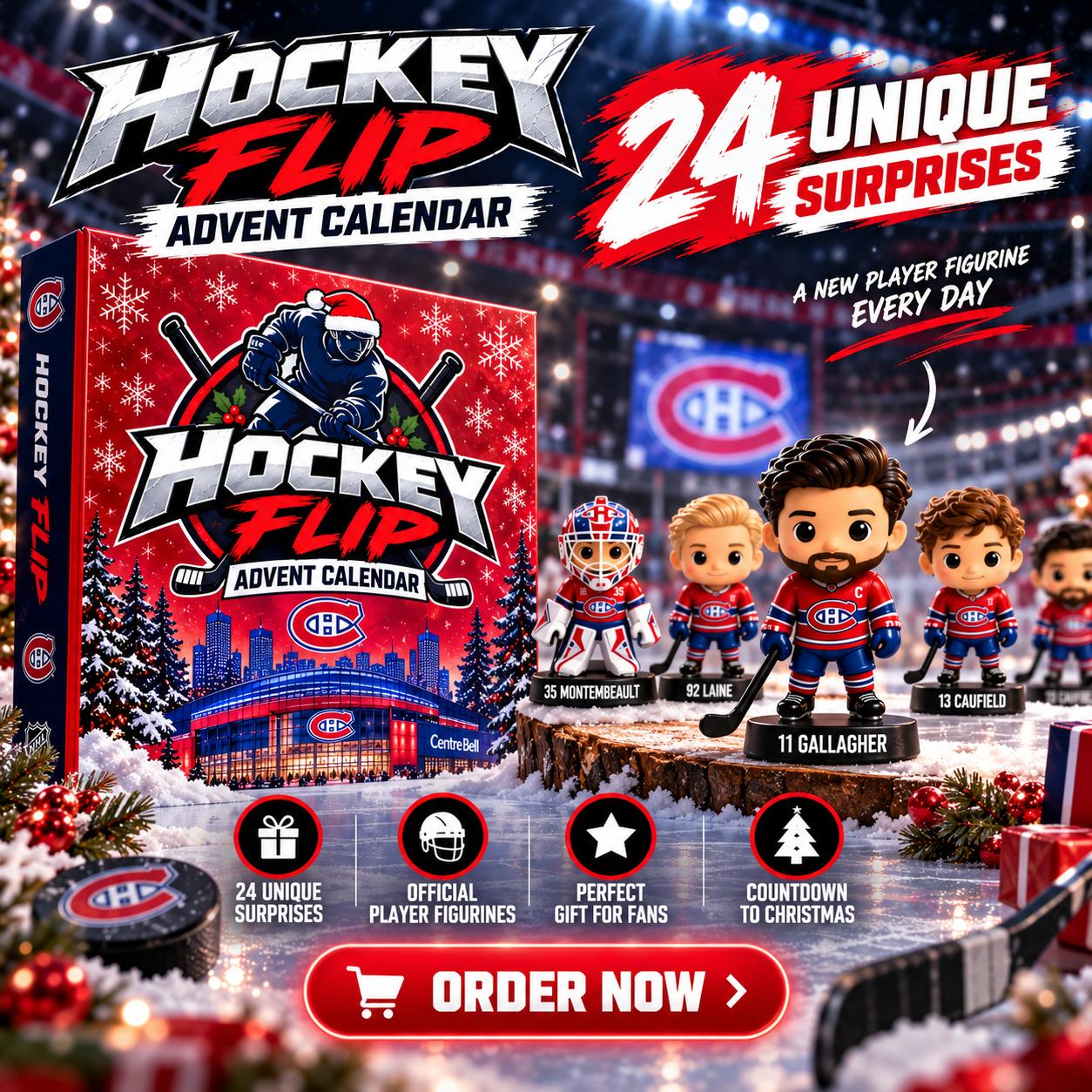 CalendarFlip - Hockey Advent Calendar