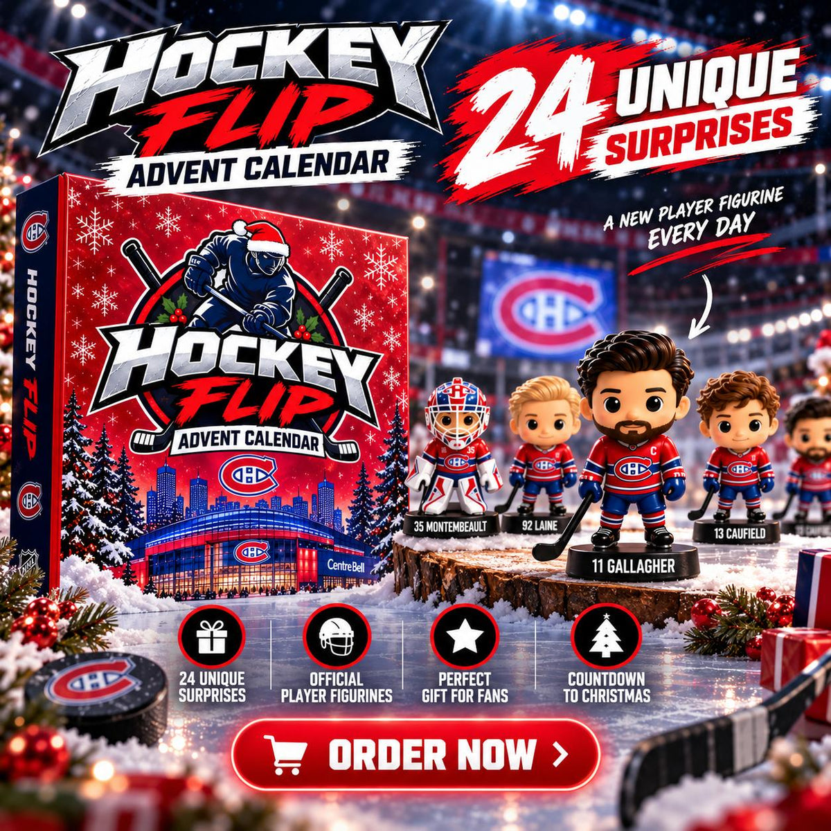 CalendarFlip - Hockey Advent Calendar
