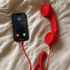 Frosted anti-radiation handset
