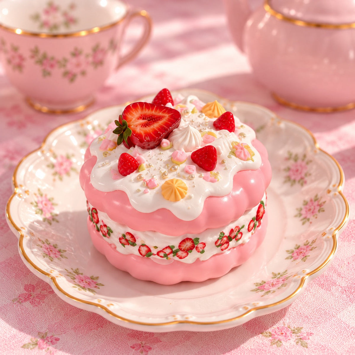 Wax Cracking Cake Squishy